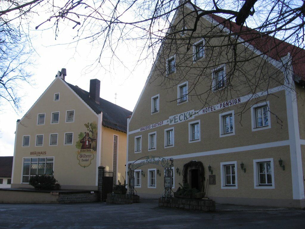 Brauerei-Gasthof Eck Hotel Böbrach Eksteriør billede