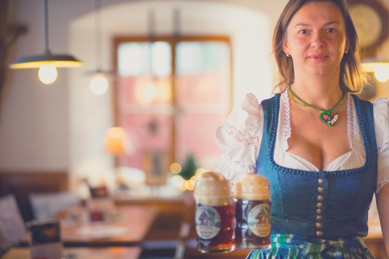 Brauerei-Gasthof Eck Hotel Böbrach Eksteriør billede